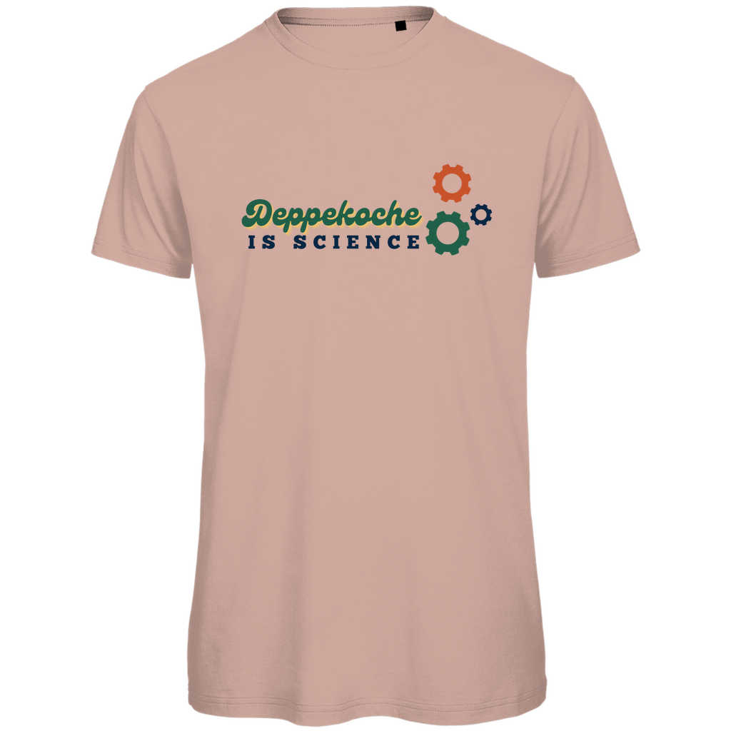 Herren Premium Bio T-Shirt Deppekoche_Science Printegy