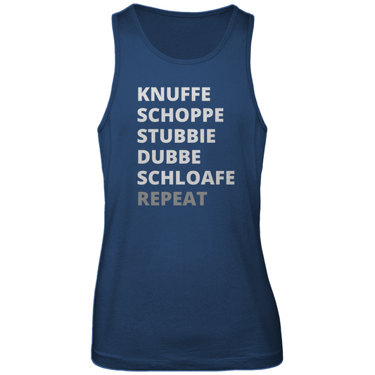 Herren Premium Tank Top Repeat Printegy