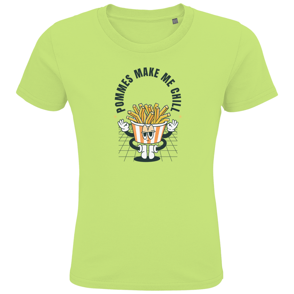 Kids Premium Bio T-Shirt Pommes_Chill Printegy