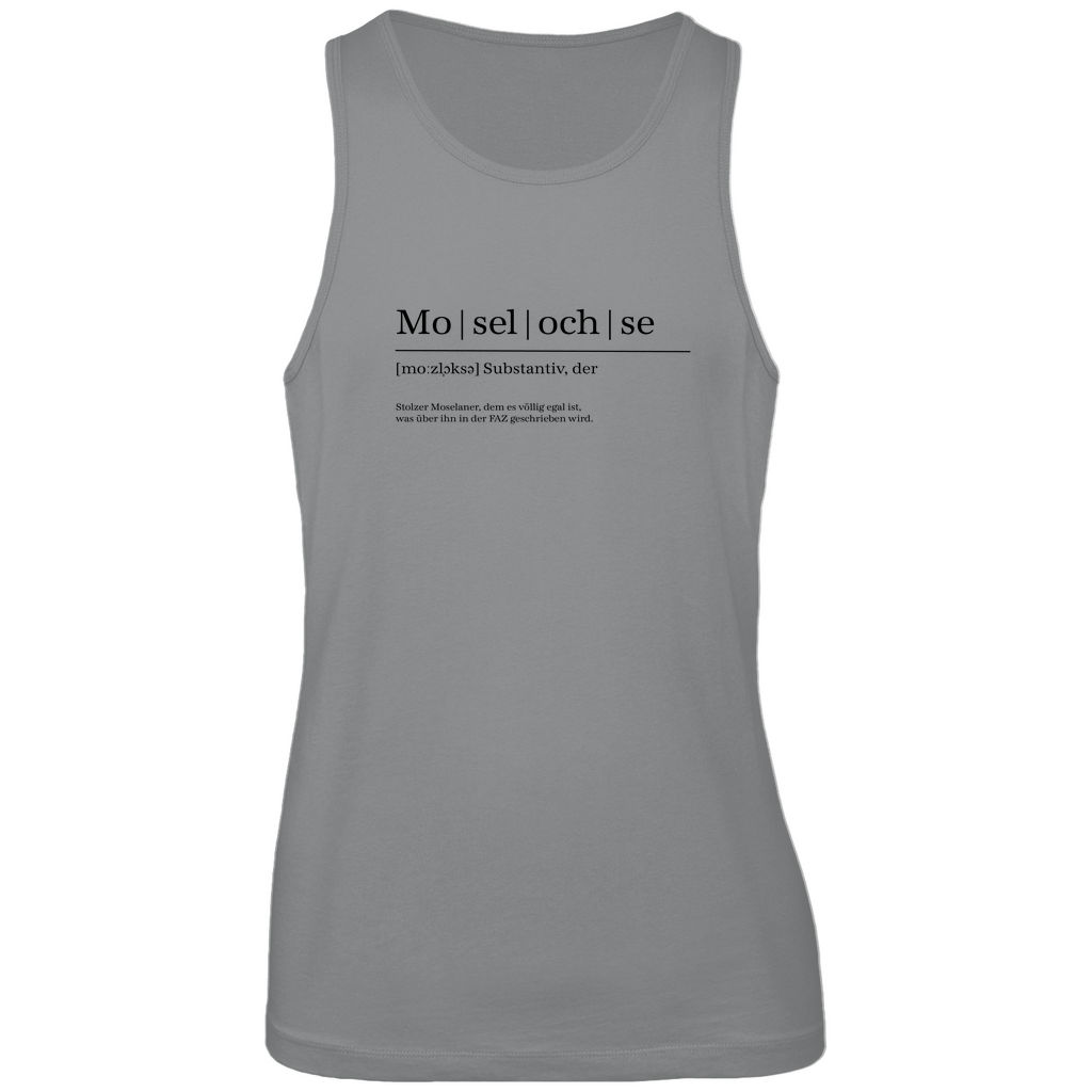 Herren Premium Tank Top Moselochse Printegy
