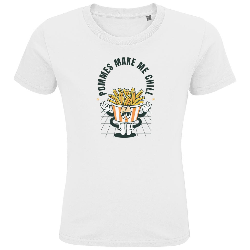 Kids Premium Bio T-Shirt Pommes_Chill Printegy