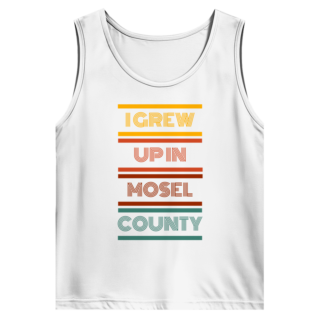 Herren Basic Tank Top Grew_Up_Moselcounty Printegy